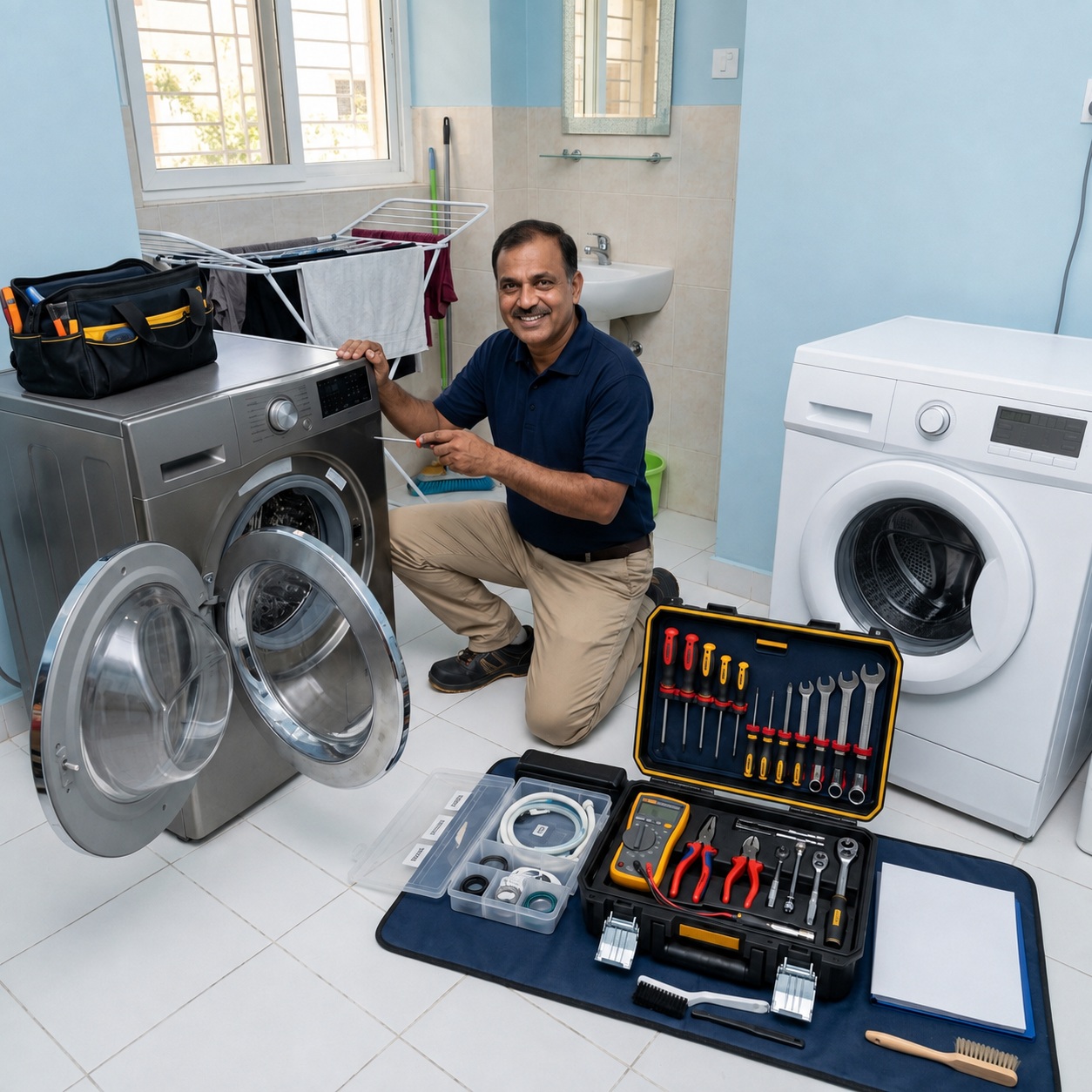 Independent washing machine repair service in Chennai